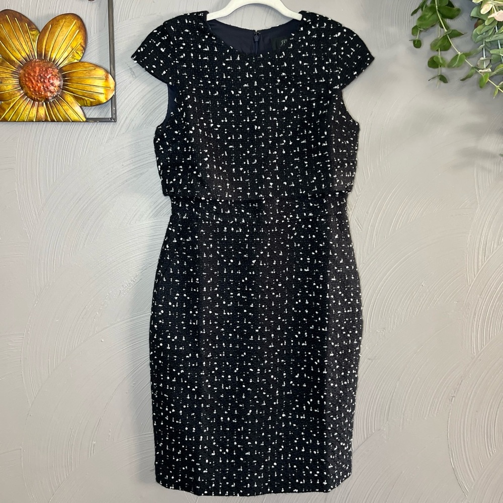 J. Crew Black and White‎ “going places”Sheath Dress